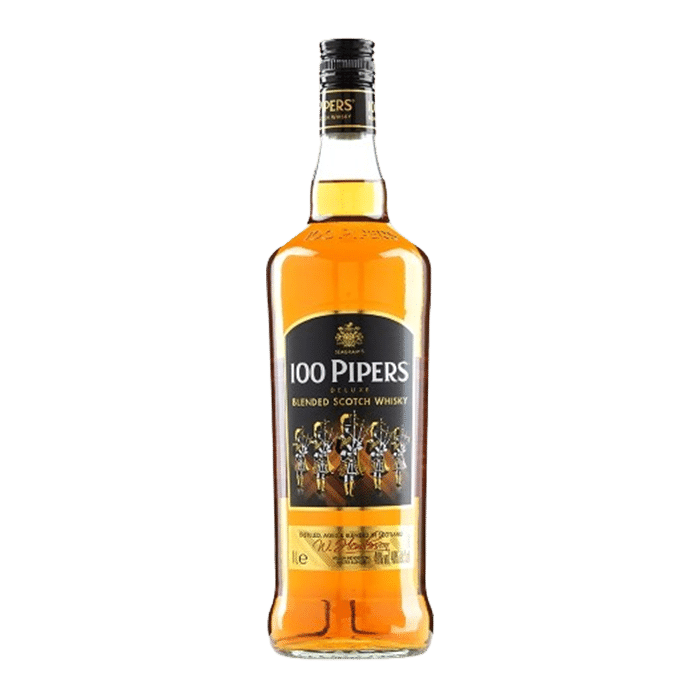 100 Pipers Deluxe Blended Scotch Whisky