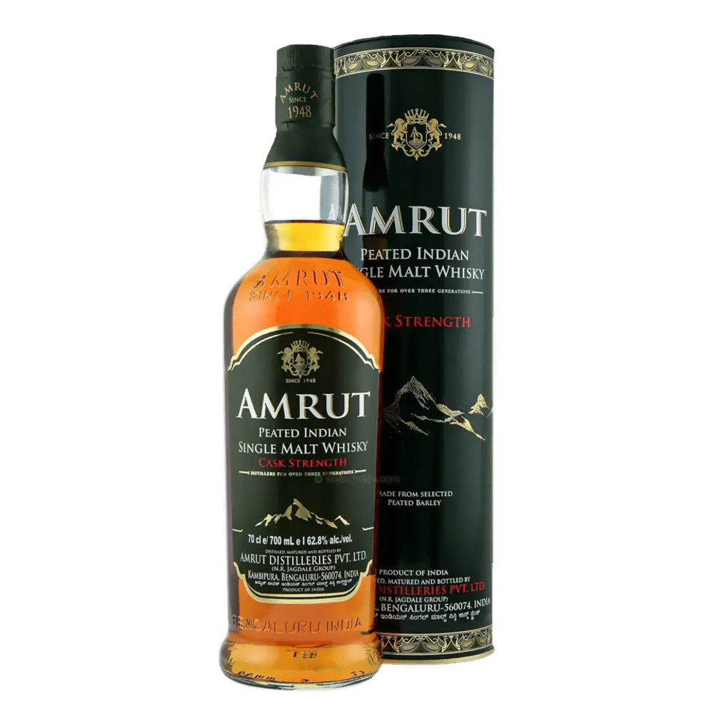 Amrut Peated Indian Single Malt Whisky Cask Strength