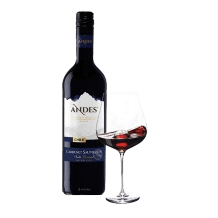 Andes Cabernet Sauvignon Chile  13.0%