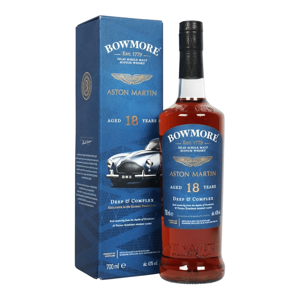 Bowmore Aston Martin Single Malt Scotch Whisky 18 Years Old Limited Edition 2.0