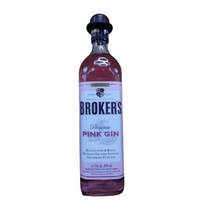 Brokers Pink Gin