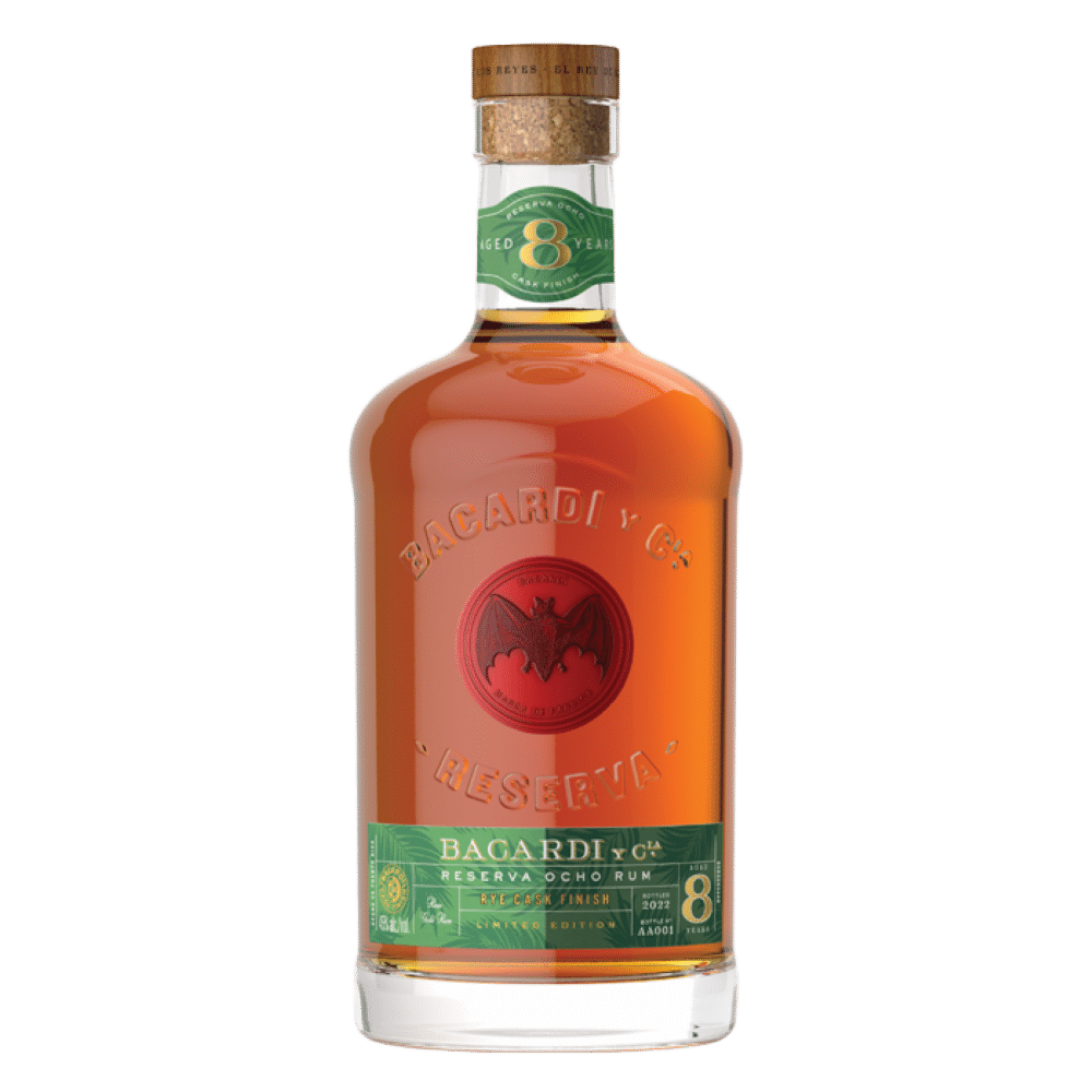Bacardi Reserva Ocho Rye Cask Finish Rum