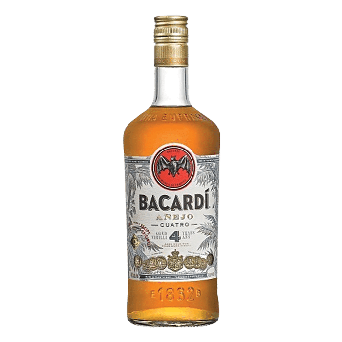 Bacardi Anejo Cuatro 4 Years