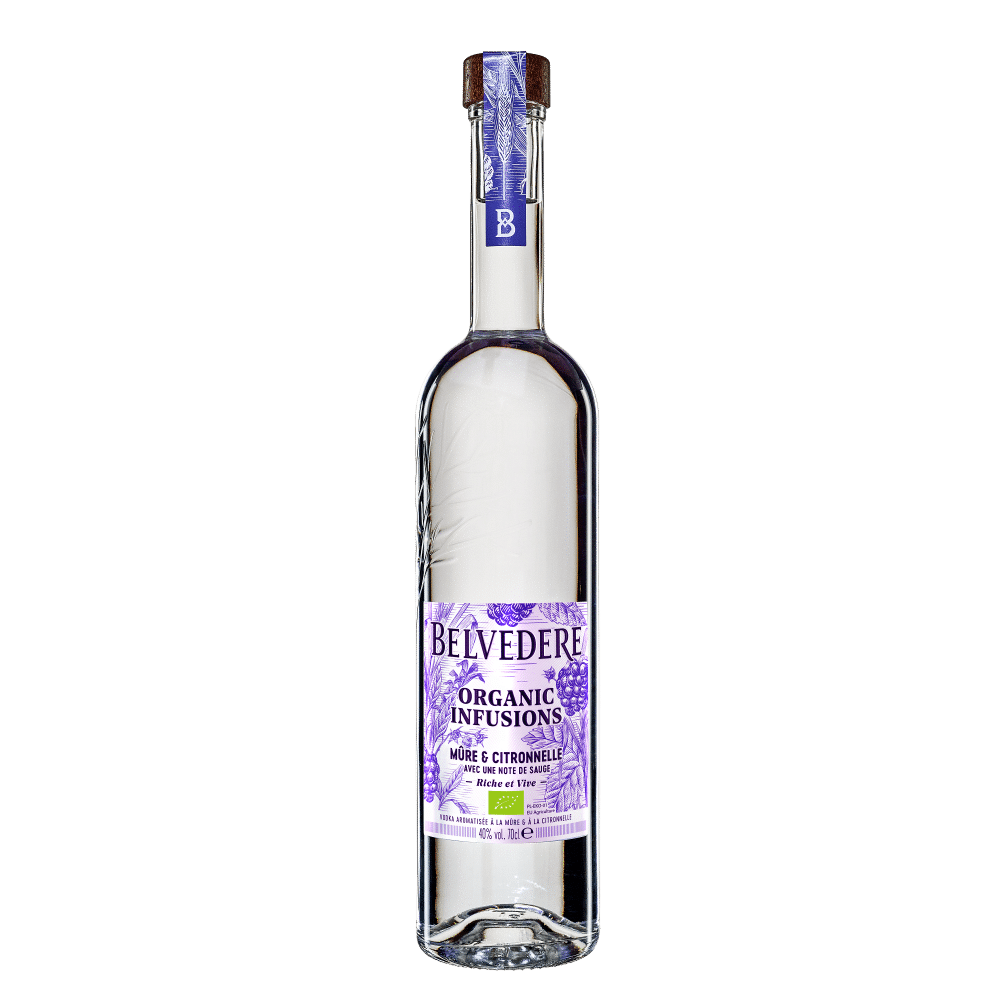 Belvedere Organic Infusions Blackberry & Lemongrass