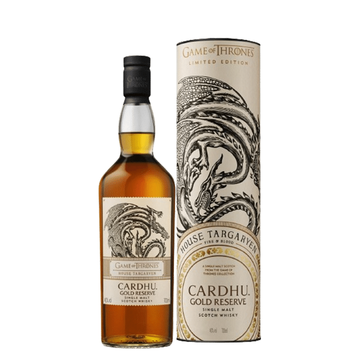 Cardhu Gold Reserve Game Of Thrones Limited Edition