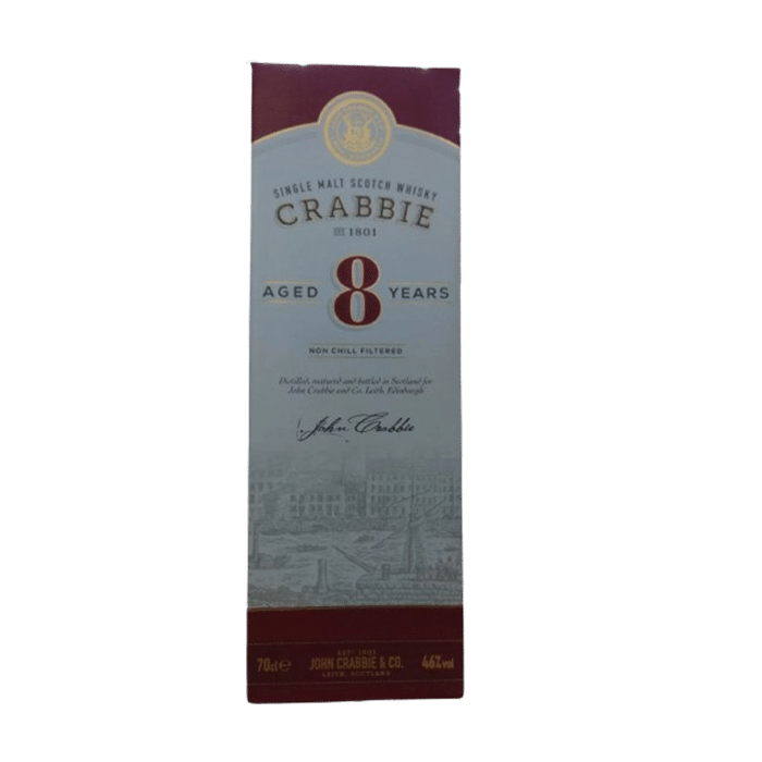 Crabbie 8 Years Old Single Malt Scotch Whisky