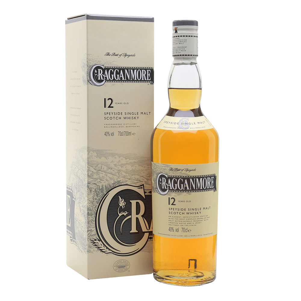 Cragganmore 12 Years Old Single Malt Scotch Whisky