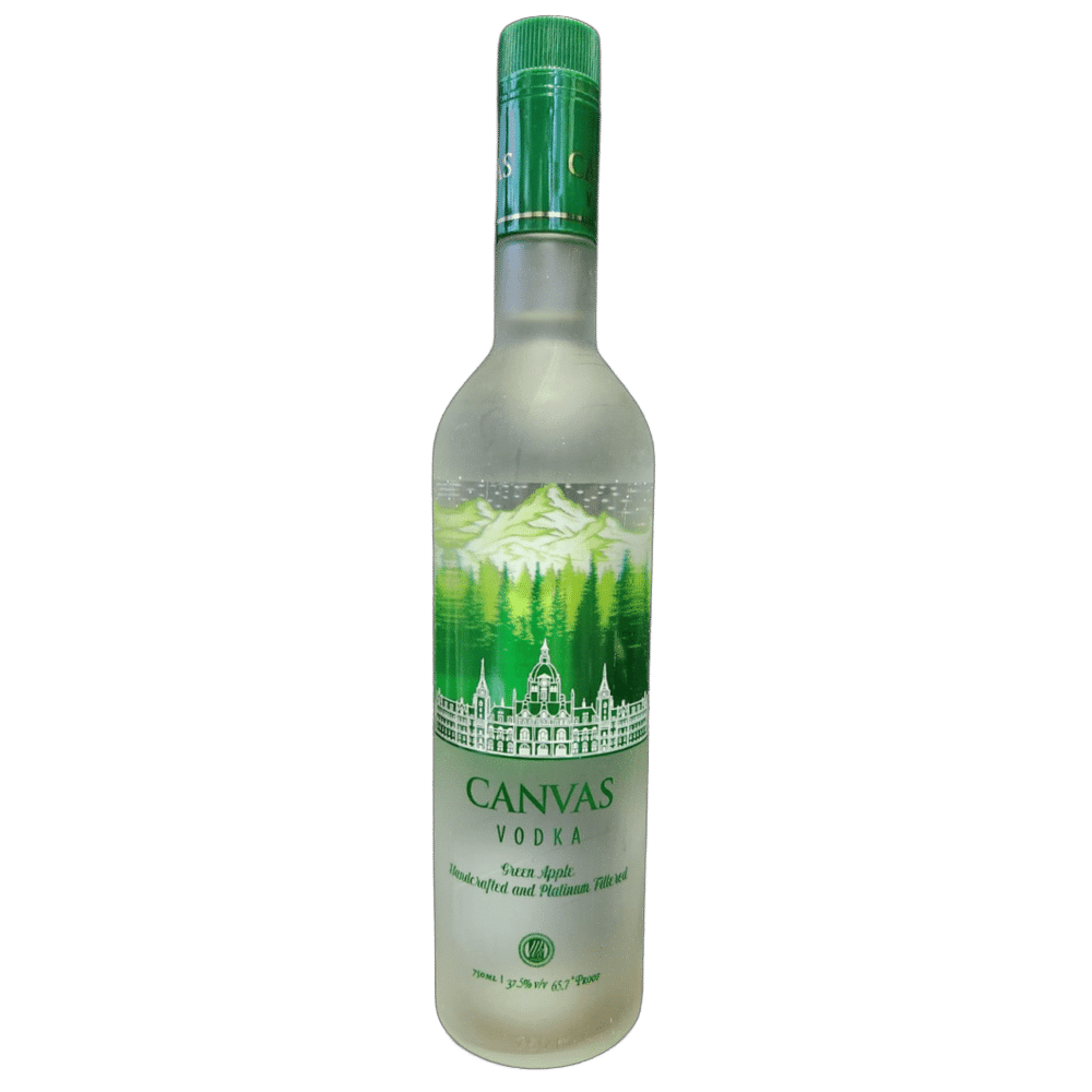 Canvas Vodka Green Apple