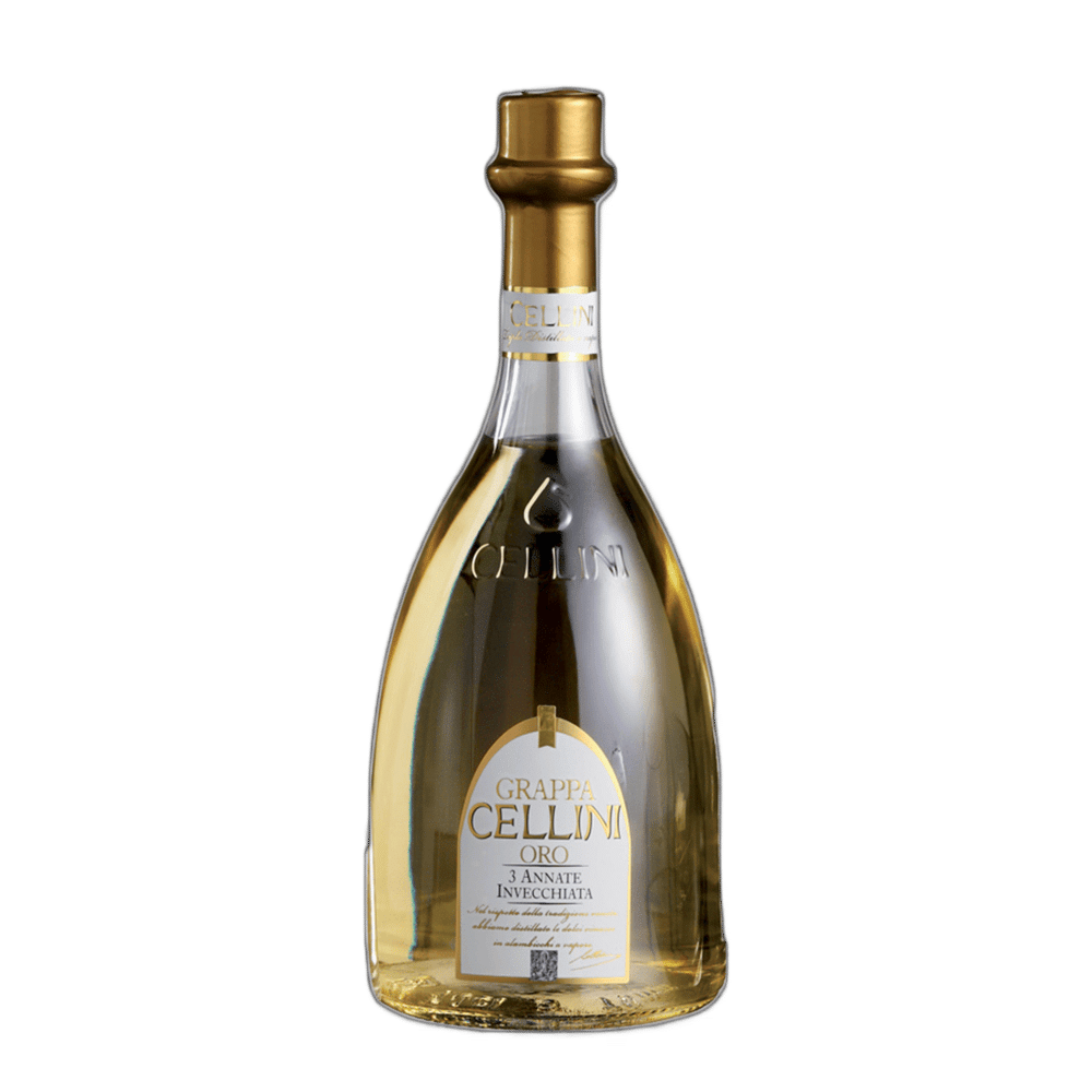 Cellini Grappa Oro 3 Annate Invecchiata