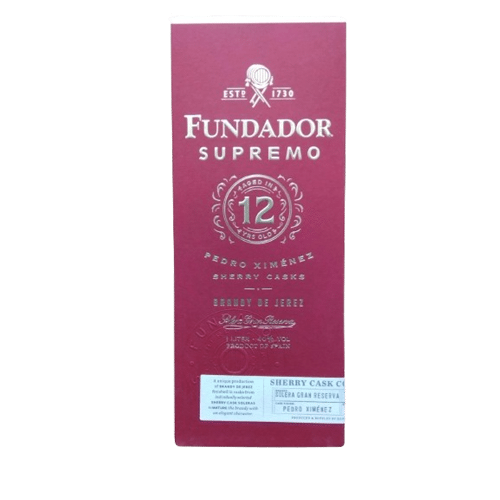 Fundador Supremo 12 Yr Brandy
