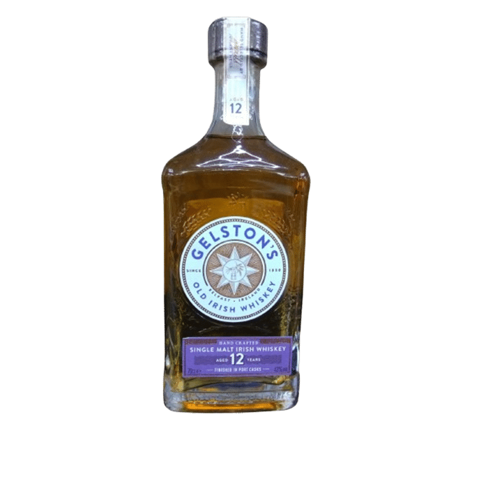 Gelston’s 12 Years Old Irish Whiskey Port Cask Finish