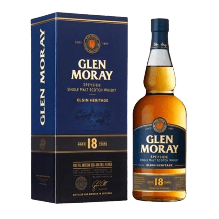Glen Moray 18 Year Old Single Malt Whisky