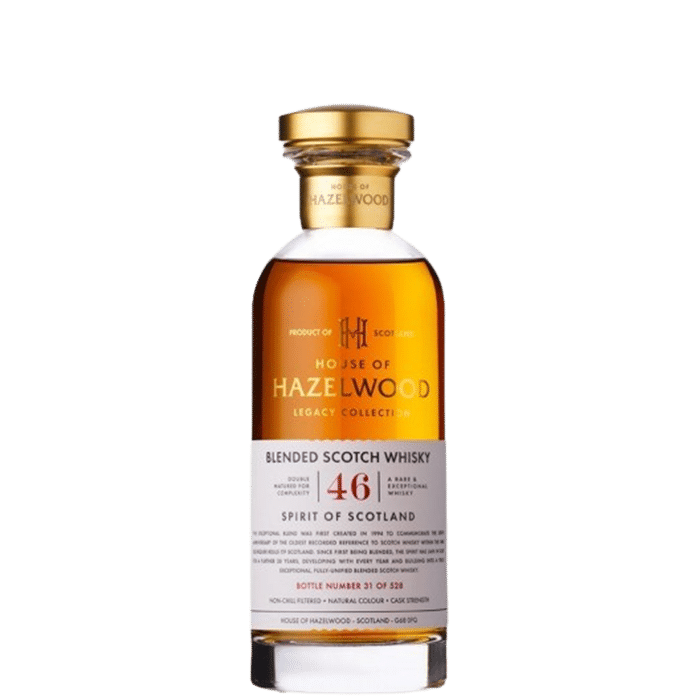 House Of Hazelwood Spirit Of Scotland 46 Years Old Blended Scotch Whisky