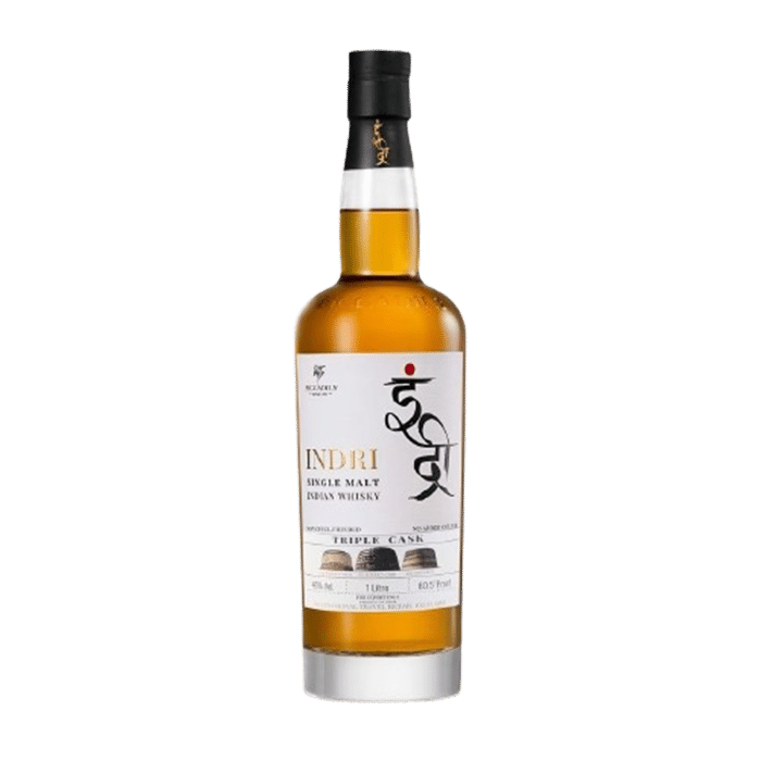 Indri Triple Cask Single Malt Indian Whisky