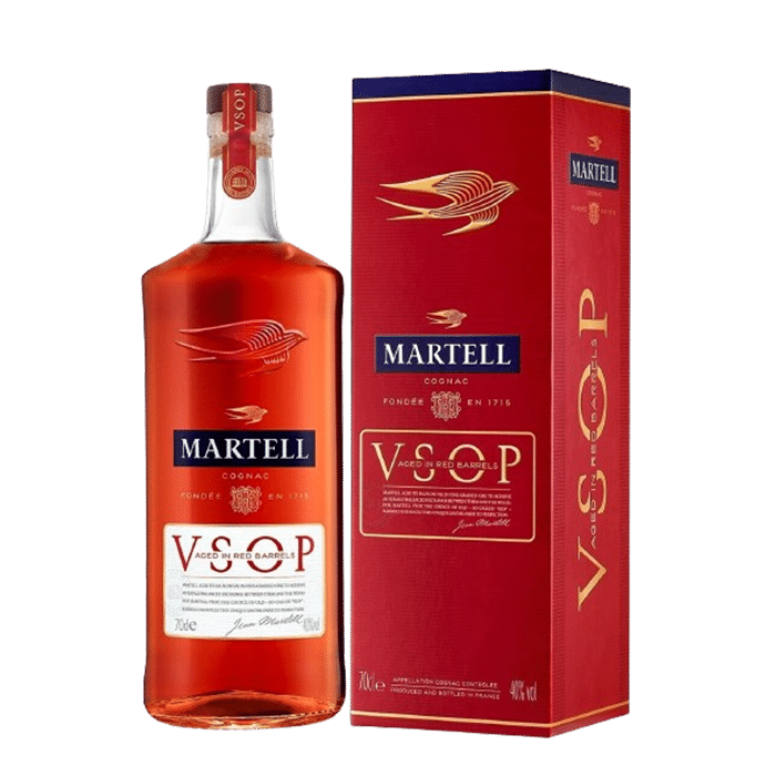 Martell VSOP Cognac Aged In Red Barrels