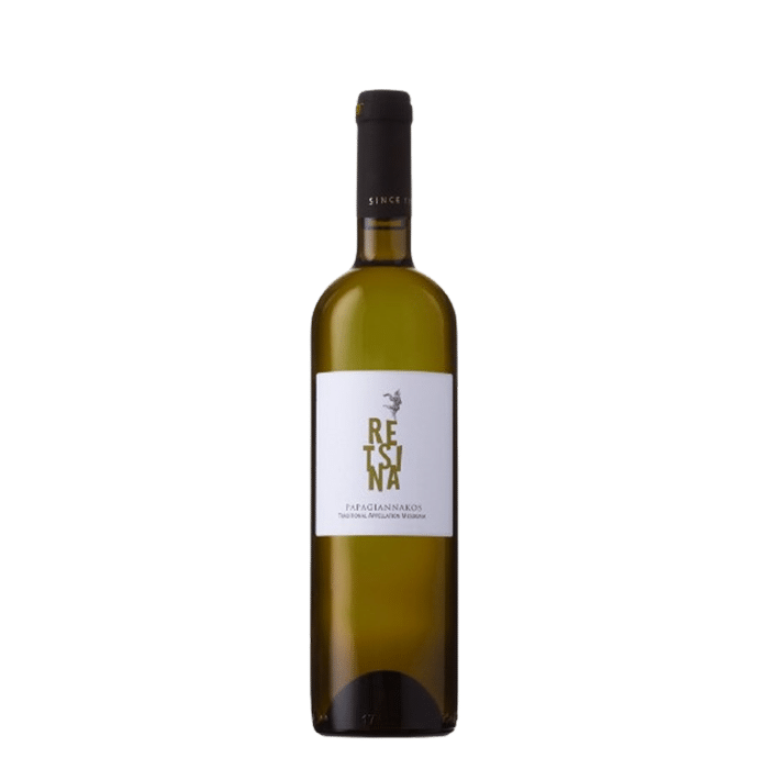 Papagiannakos Retsina Dry White Wine