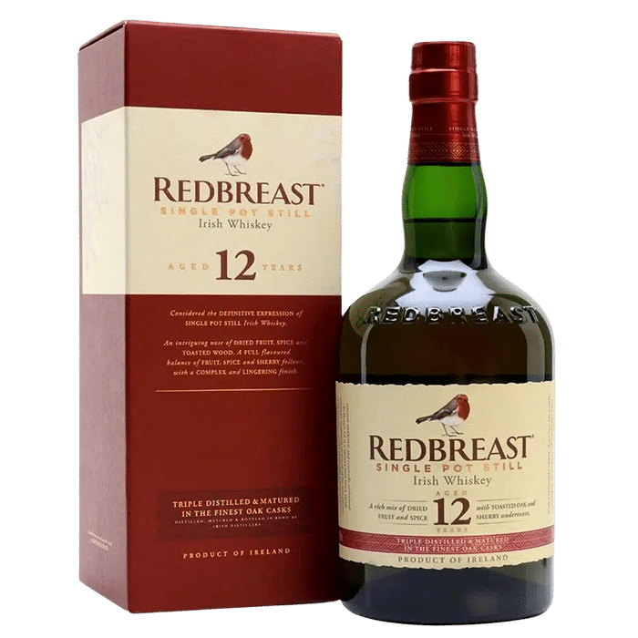 Redbreast Single Pot Still 12 Years Old Irish Whiskey