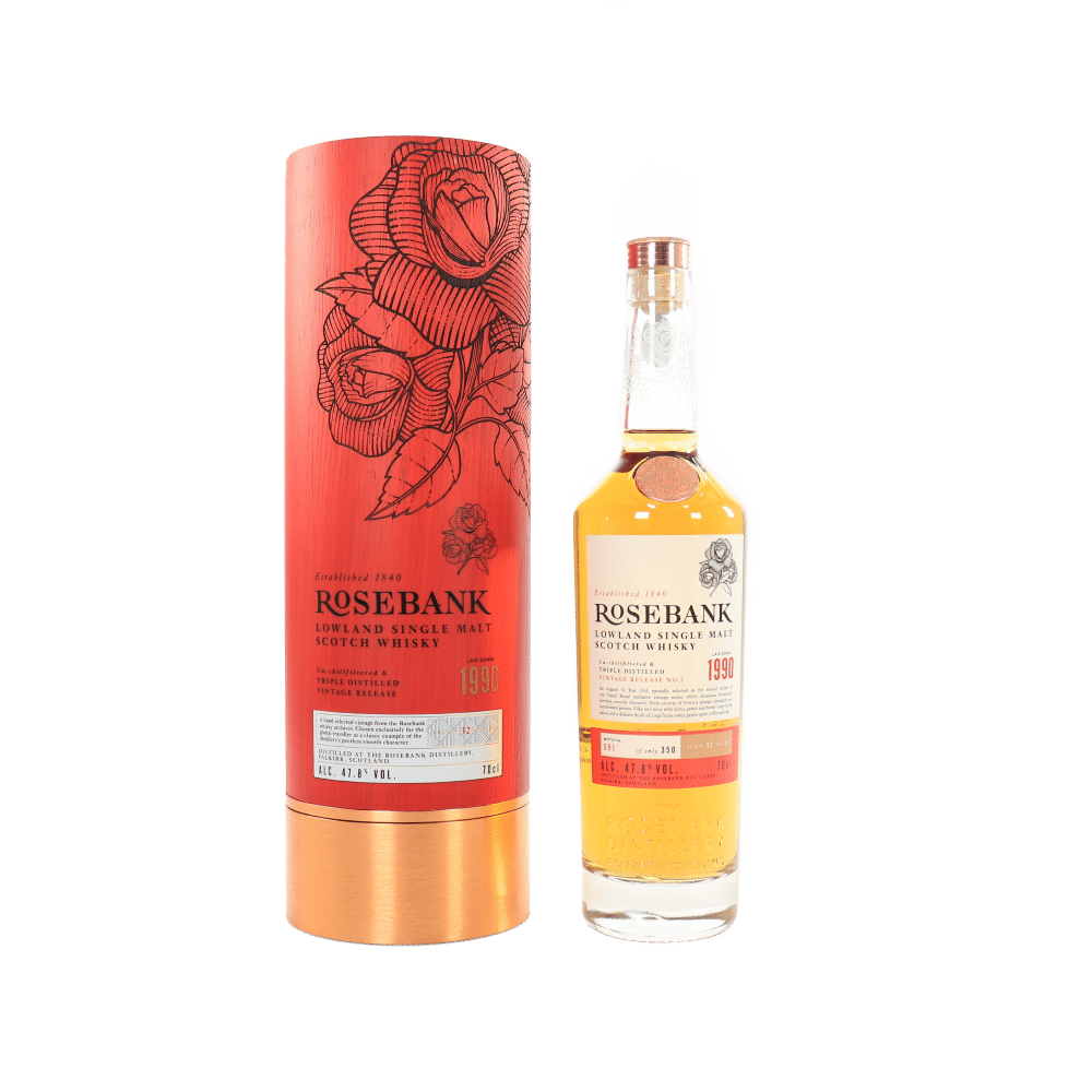 Rosebank Vintage Release No 2 1990 Single Malt Scotch Whisky