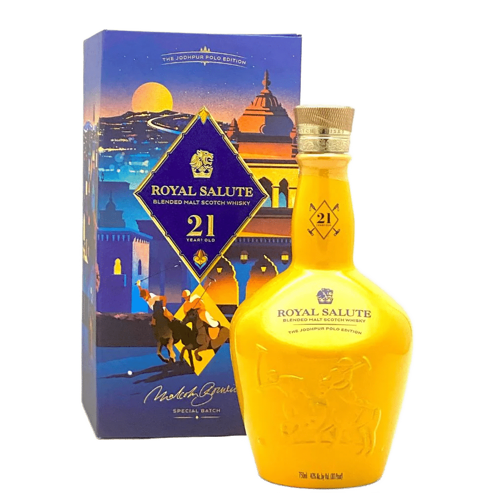Royal Salute 21 Years Old Blended Scotch Whisky The Jodhpur Polo Edition