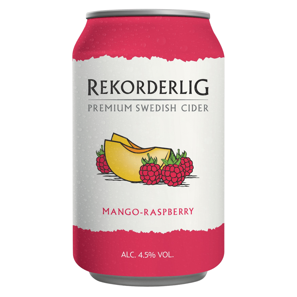 Rekorderlig Mango-raspberry Cider Cans