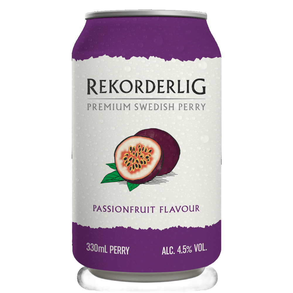 Rekorderlig Passionfruit Cider Cans