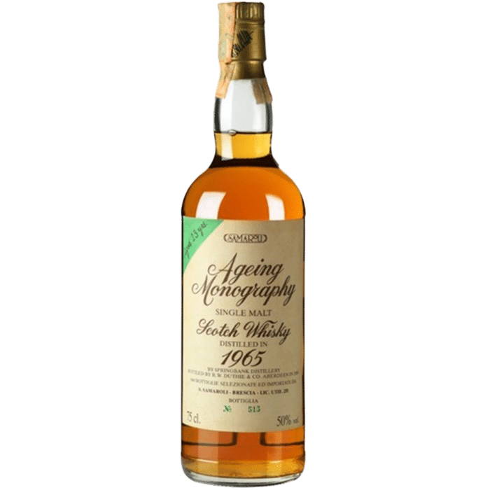 Samaroli Springbank Ageing Monography 1965