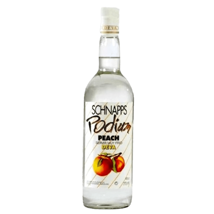 Schnapps Podium Peach Licor