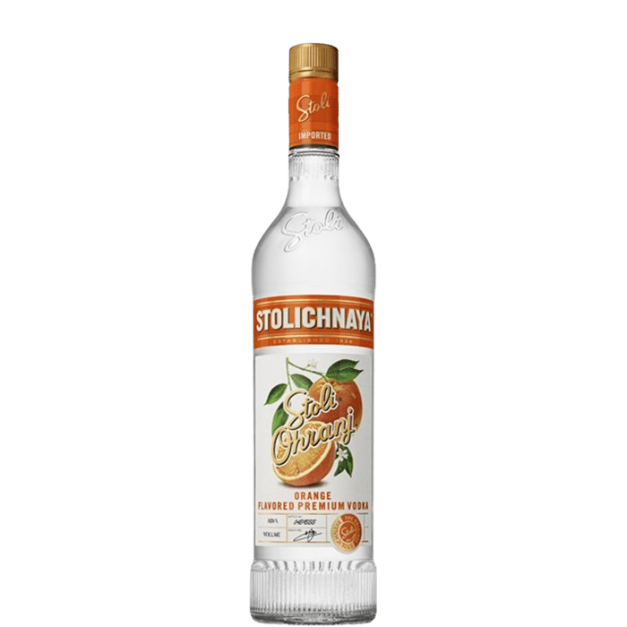 Stoli Stolichnaya Stoli Ohranj Orange Vodka