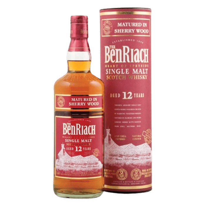 The Benriach Sherry Matured Single Malt Scotch Whisky 12 Years Old