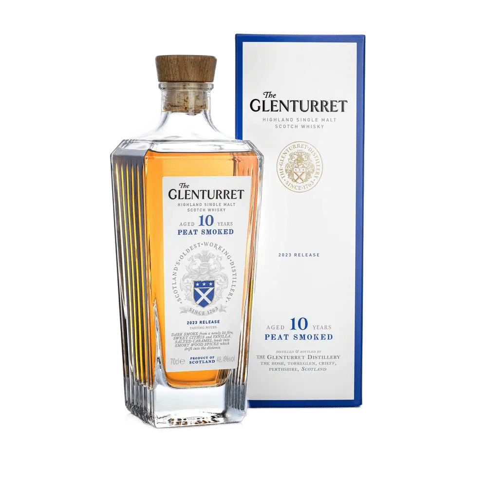 The Glenturret 10 Years Old Single Malt Scotch Whisky Peat Smoked