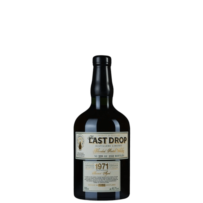 The Last Drop, 1971 Blended Scotch Whisky, Scotland