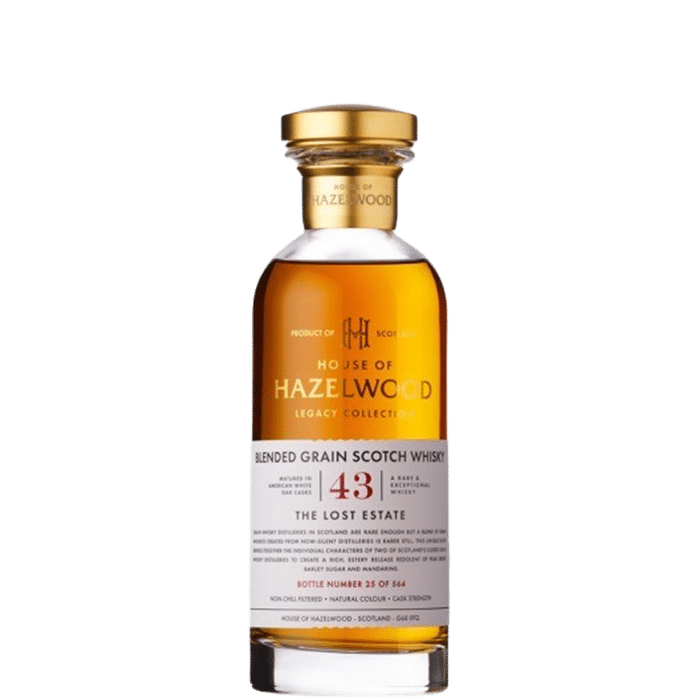 The Lost Estate 43 Years Old Blended Grain Scotch Whisky