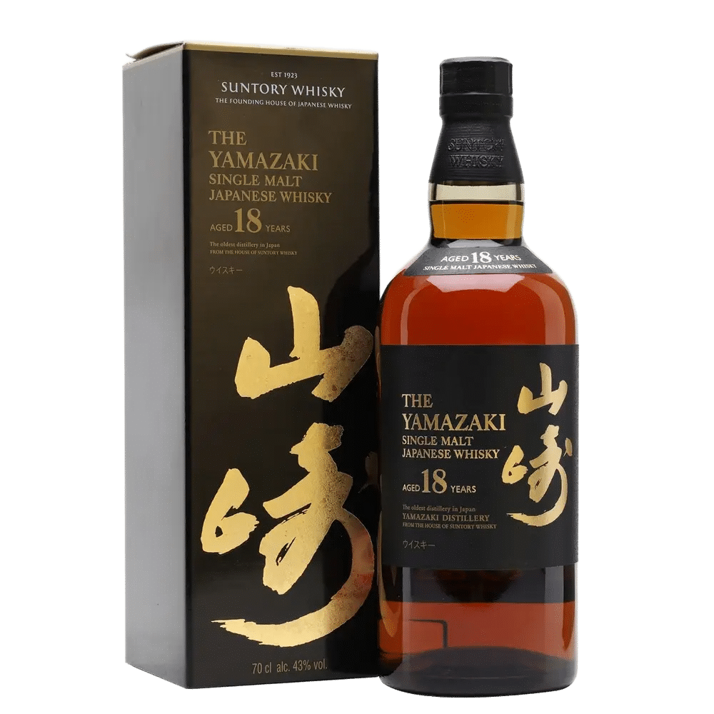 The Yamazaki 18 Years Old Single Malt Japanese Whisky