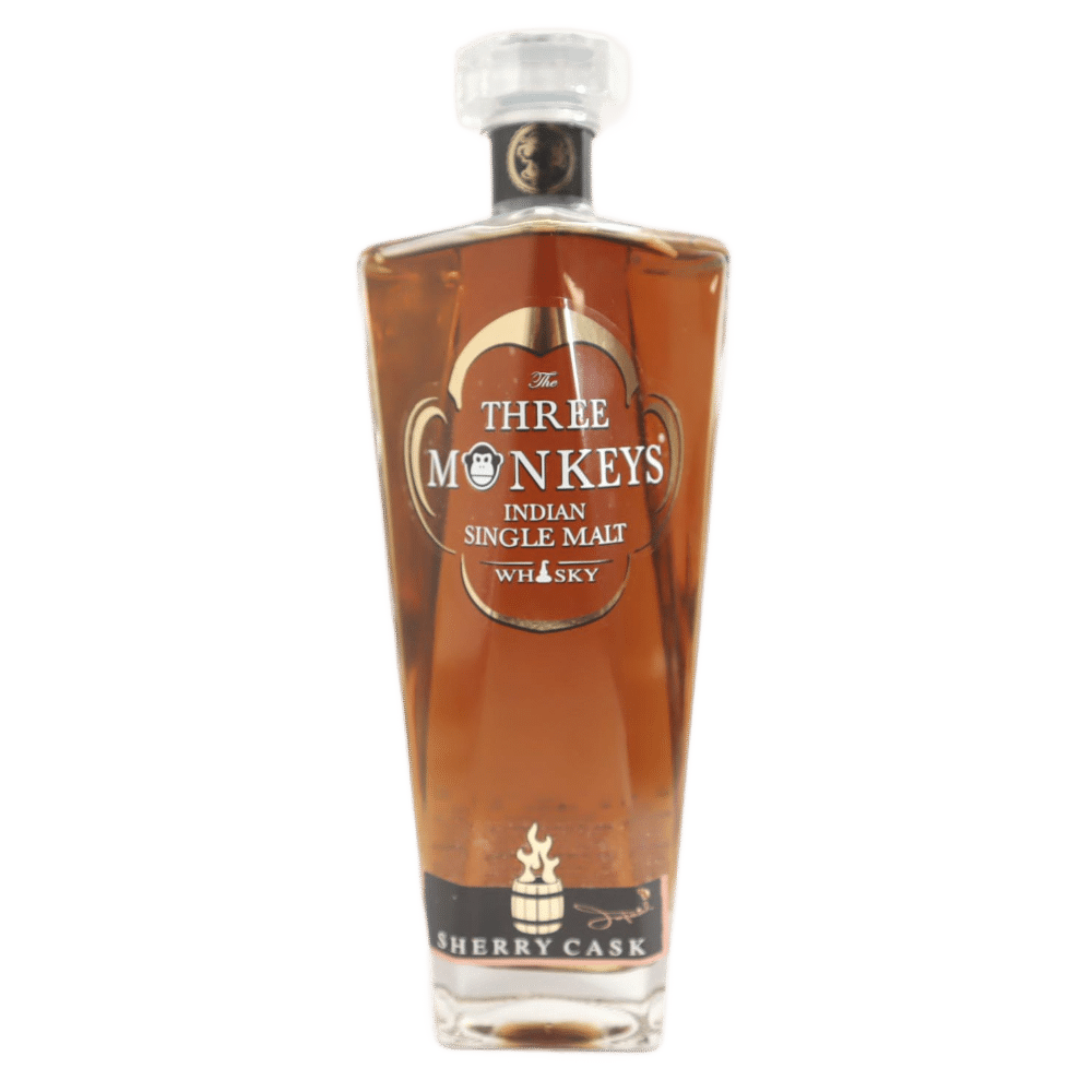 Three Monkeys Indian Single Malt Whisky