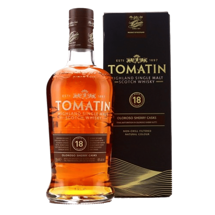Tomatin 18 Year Old Single Malt Whisky