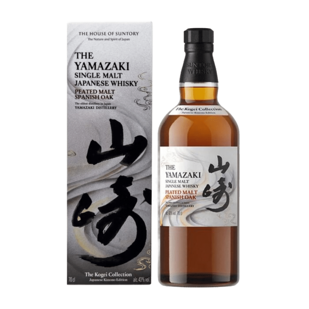 The Yamazaki Single Malt Japanese Whisky Peated Malt Spanish Oak
