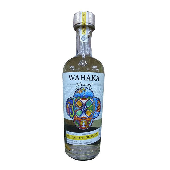 Wahaka Mezcal Abocado Con Gusano