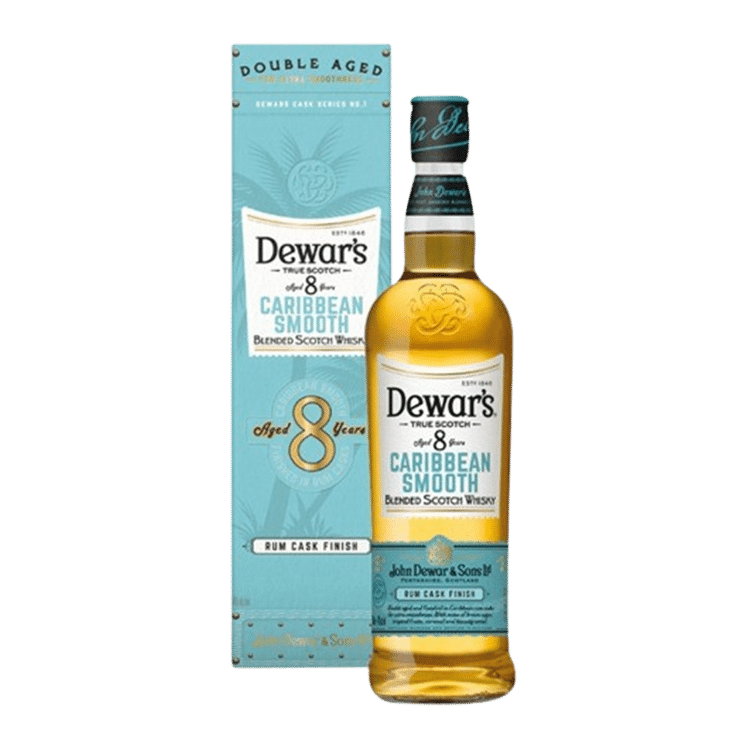 Dewars 8 Years Old Caribbean Smooth Blended Scotch Whisky