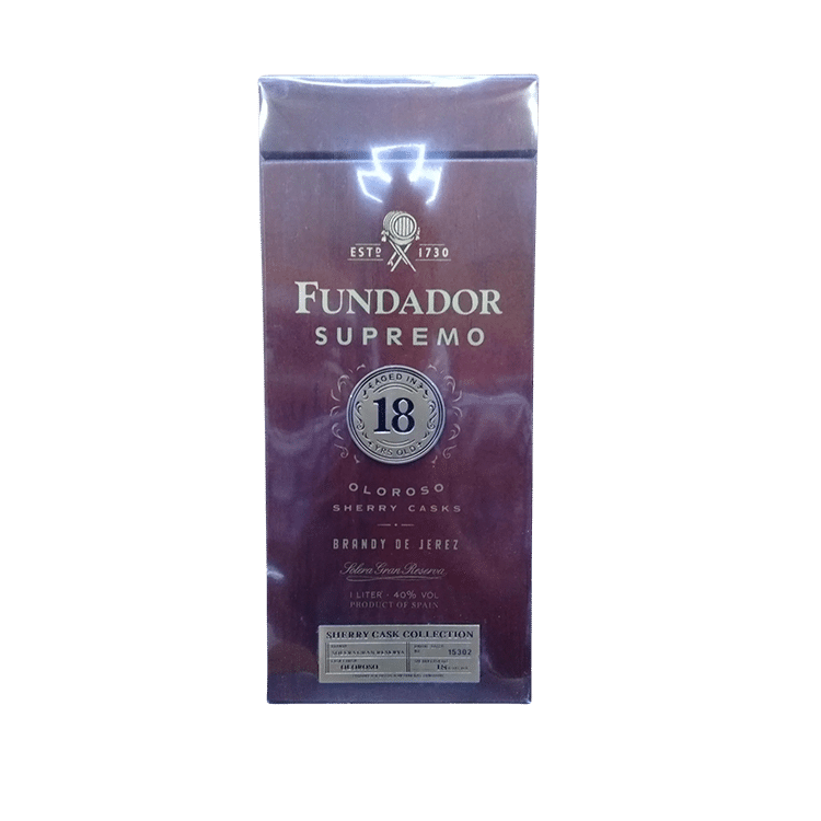 Fundador Supremo 18 Yrs Brandy
