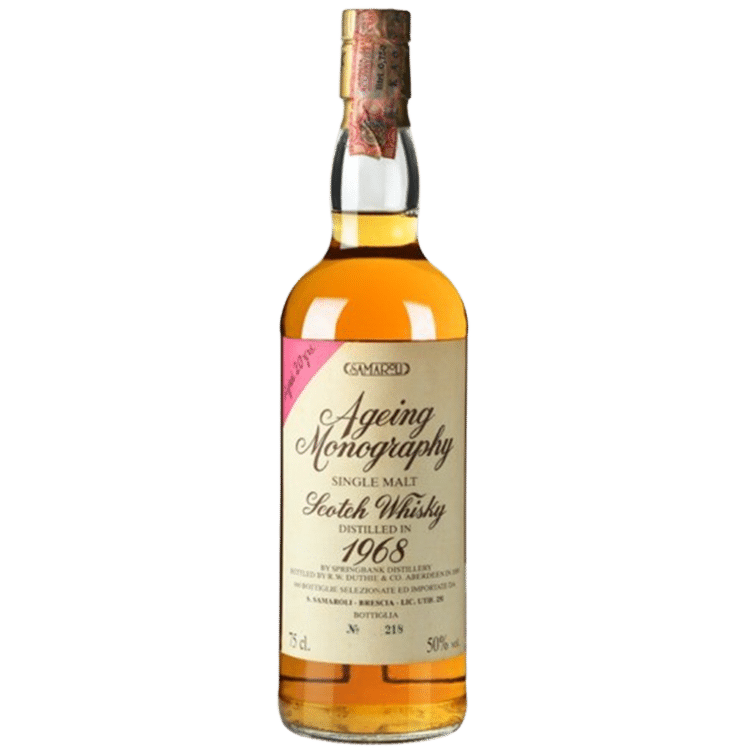 Samaroli  Springbank Ageing Monography 1968