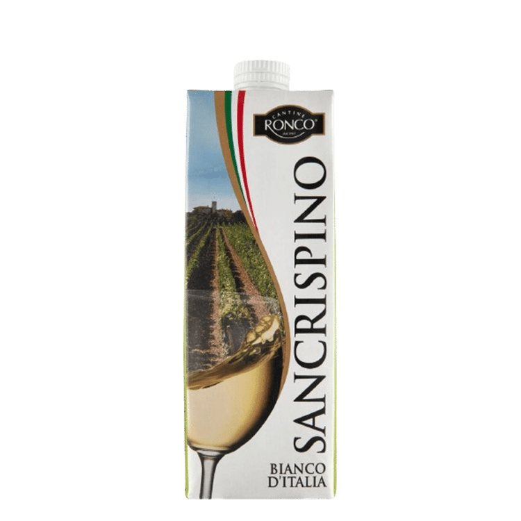 San Crispino Vino Bianco Brik  By Tine Ronco