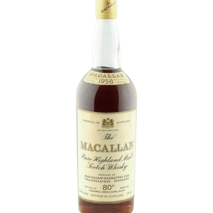 The Macallan 1958 Sherry Cask